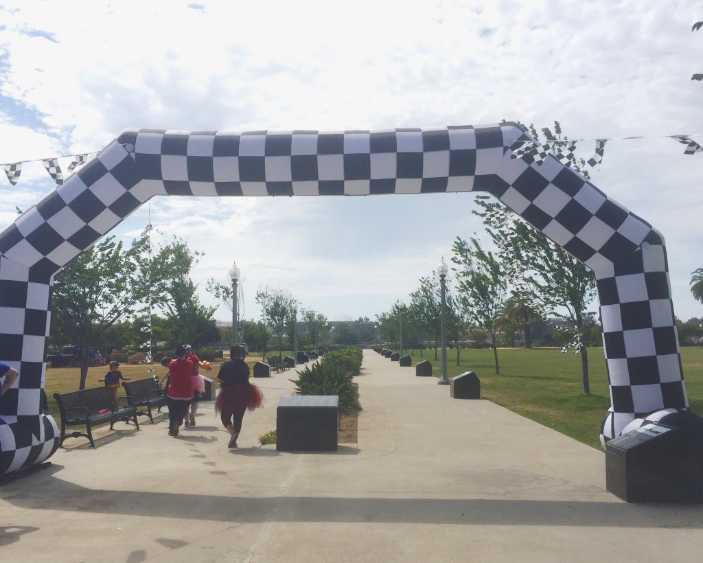 Carrera infantil de Superhéroes! 